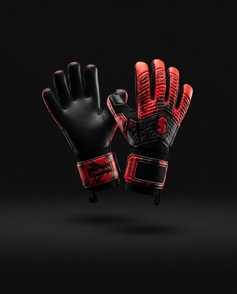 Guante de arquero COS BALDOSA ROJO
